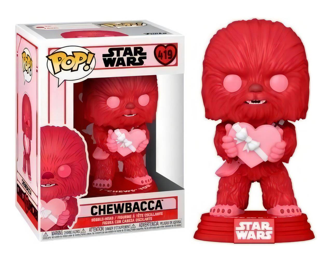 Chewbacca - Star Wars: edición San Valentin Pop! Vinyl