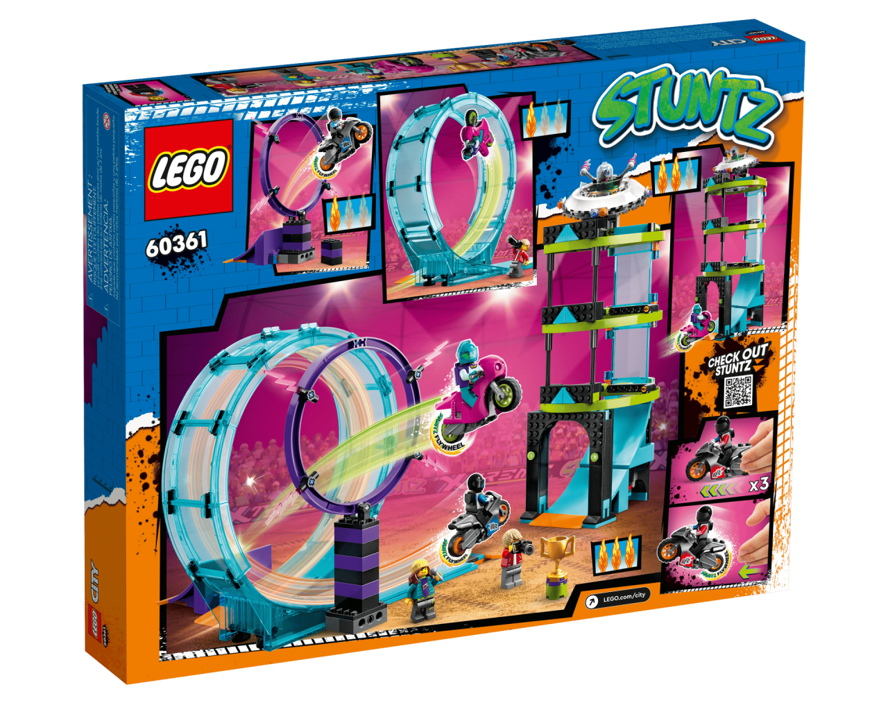 Desafío Acrobático: Rizo Extremo - Lego 