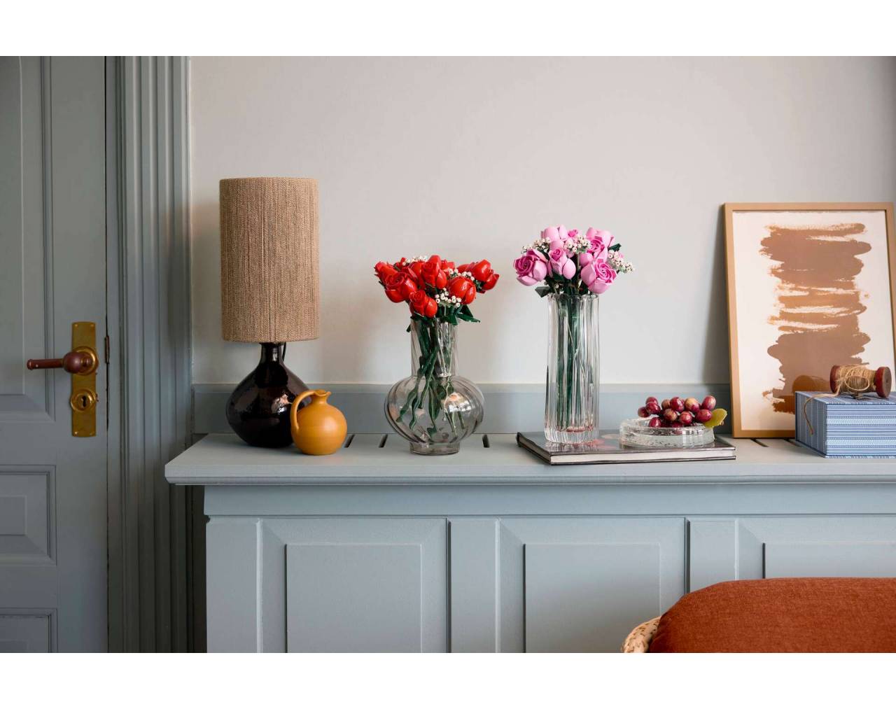 Ramo de Rosas Rosadas - Lego