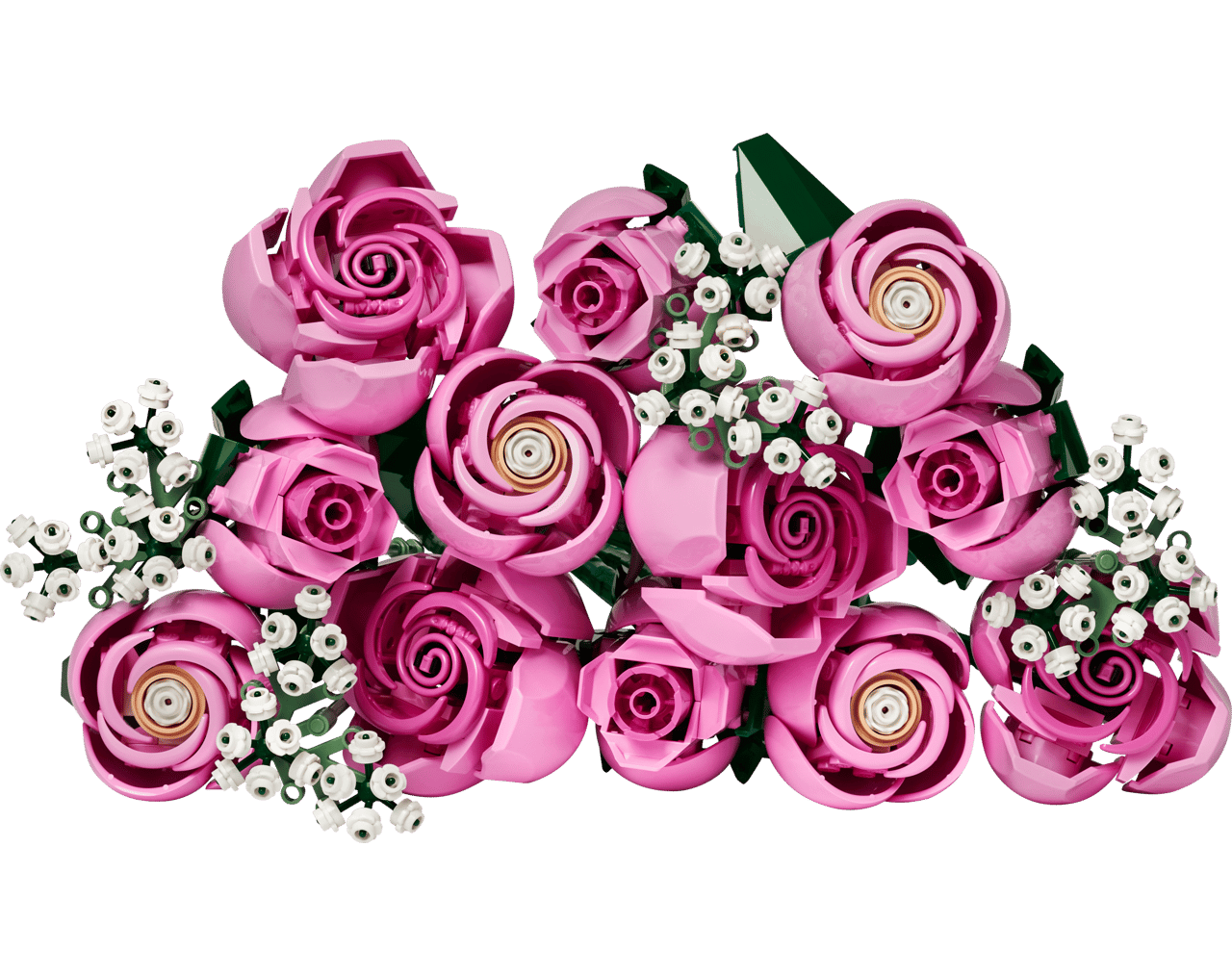 Ramo de Rosas Rosadas - Lego
