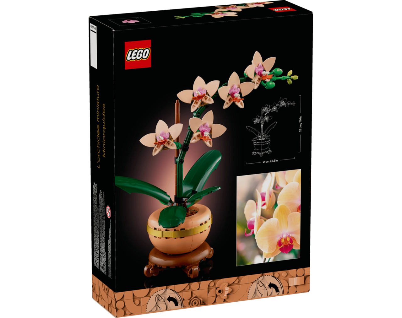 Miniorquídea - Lego