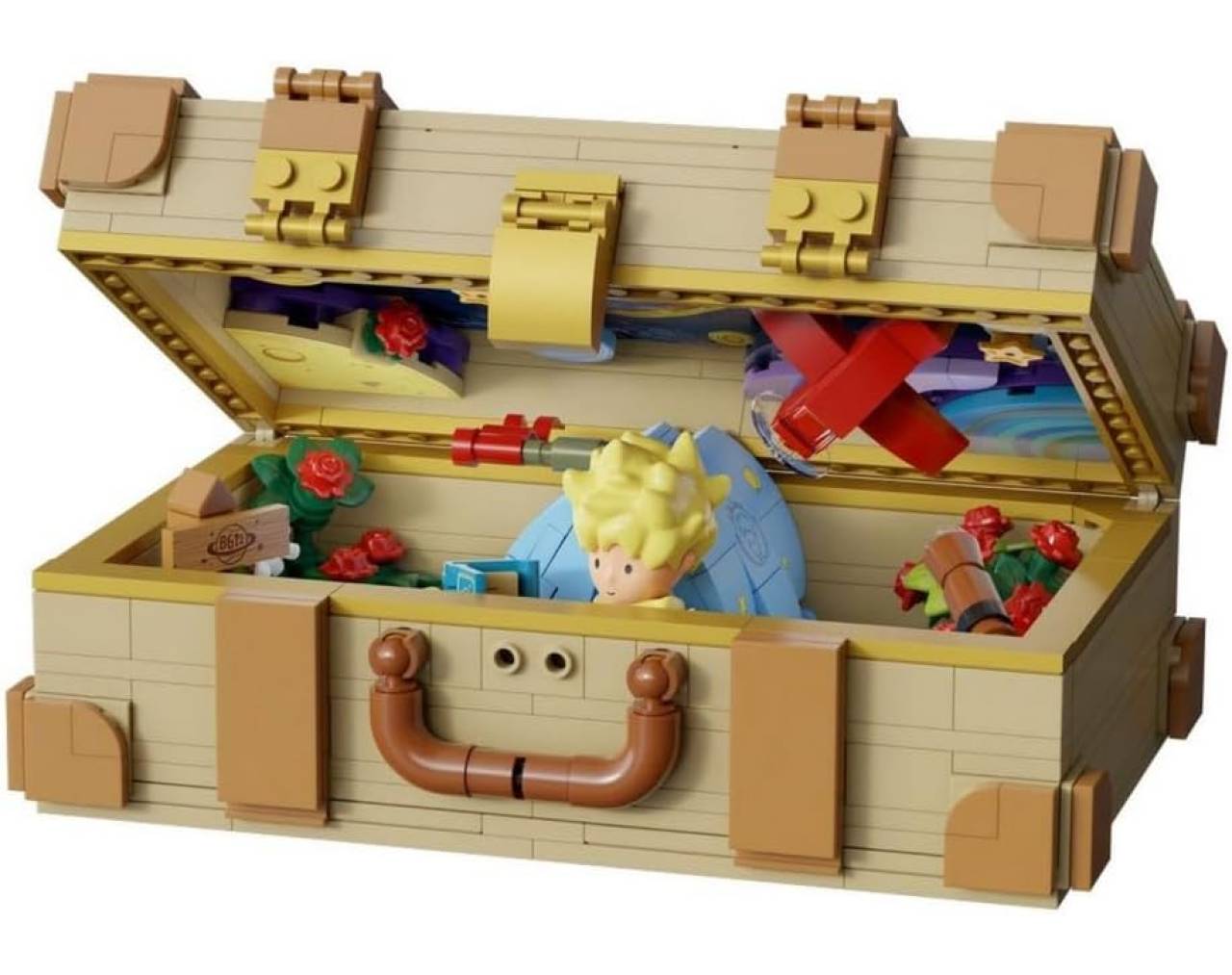 Maleta de El Principito: (Set de construcción) Pantasy 