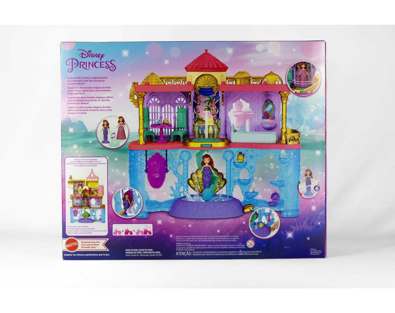 DISNEY PRINCESS CASTILLO ARIEL