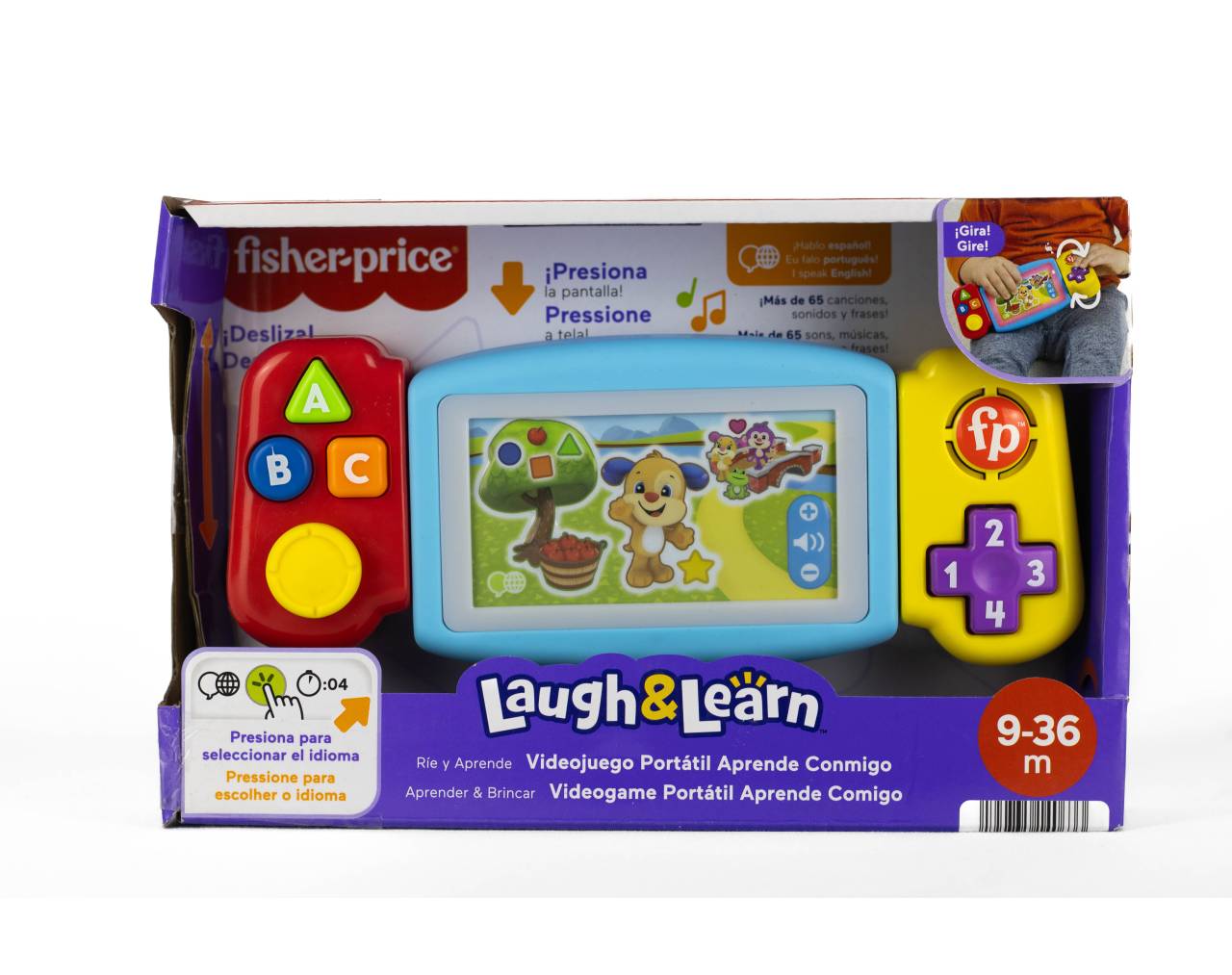 LAUGH & LEARN VIDEOJUEGO PORTÁTIL APRENDE CONMIGO