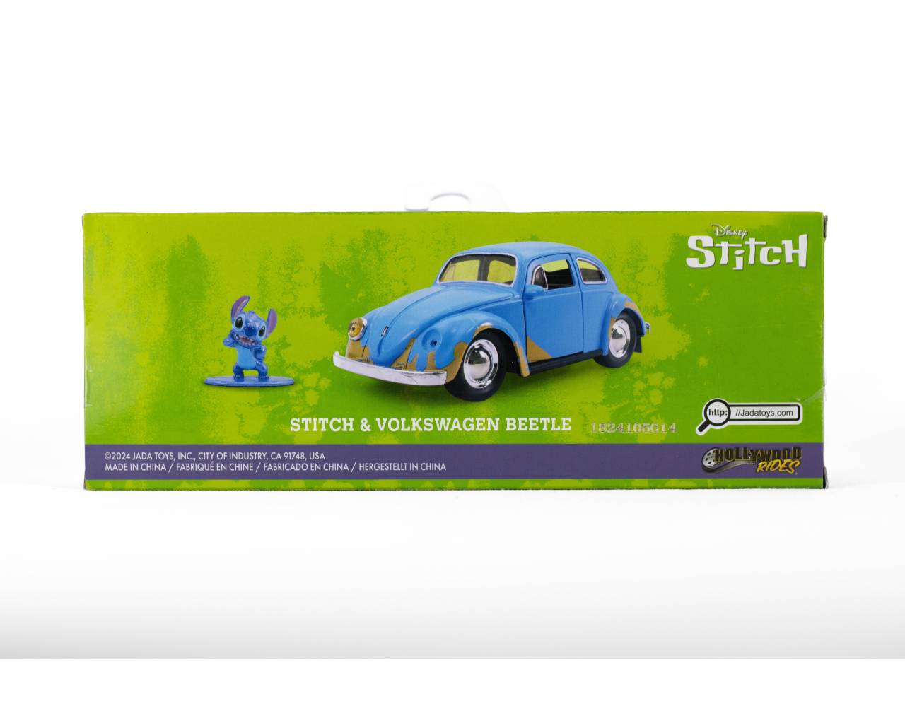 STITCH & VOLKSWAGEN AZUL BEETLE ESCALA