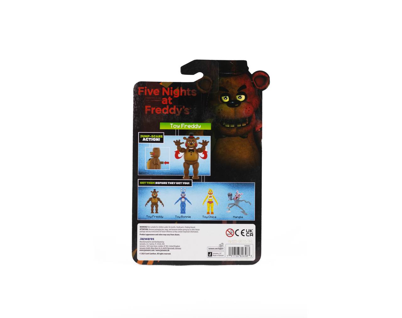 TOY FREDDY FIVE NIGHTS AT FREDDY'S JUMP-SCARE ACTION