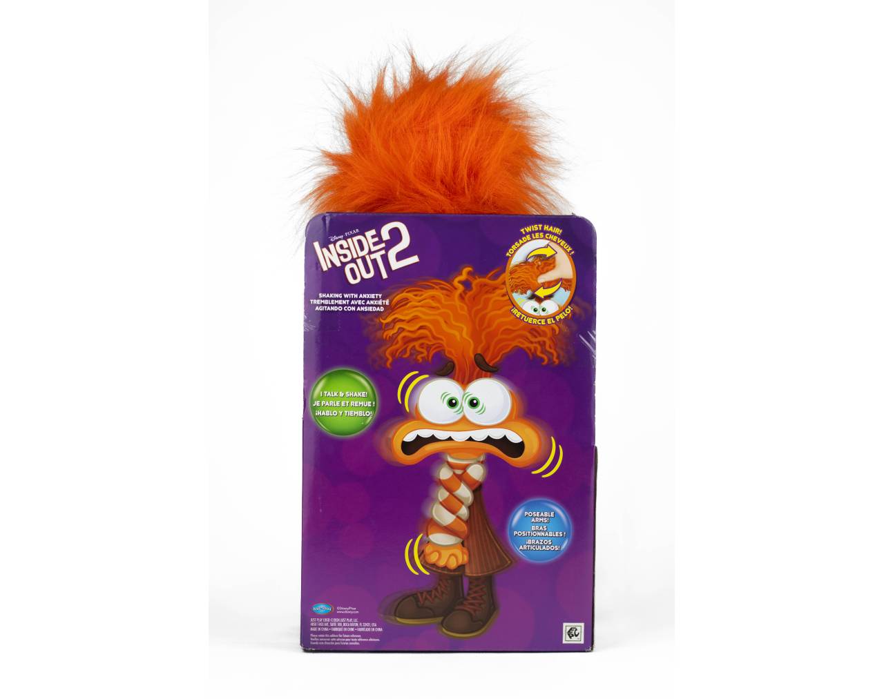 Peluche Ansiedad Inside Out 2