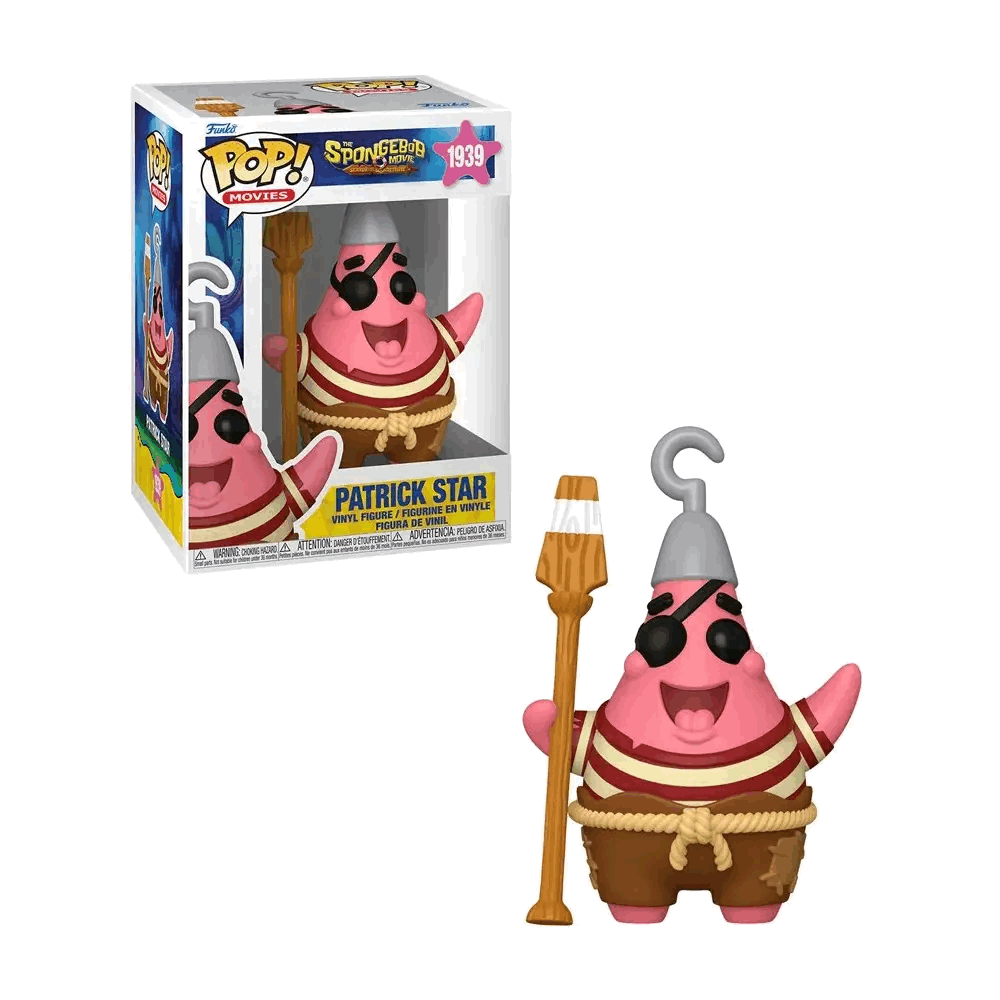 Funko Pop Movies: Bob Esponja En busca de los pantalones cuadrados - Patricio Pirata
